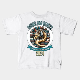 Books And Beasts - Year of the dragon - 2024 Kids T-Shirt